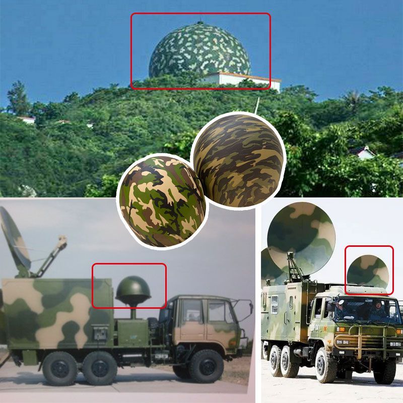 玻璃钢迷彩天线罩 玻璃钢迷彩天线罩