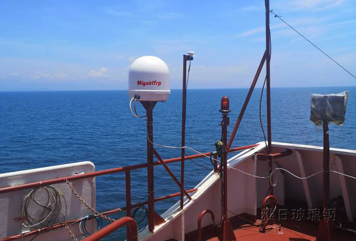 船用卫星天线罩(图1) 船载卫星天线罩图